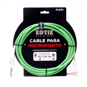 Kotik Cable para Instrumento Flexi L verde