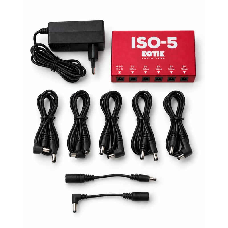 Kotik ISO-5 Fuente Aislada Para Efectos 9VDC